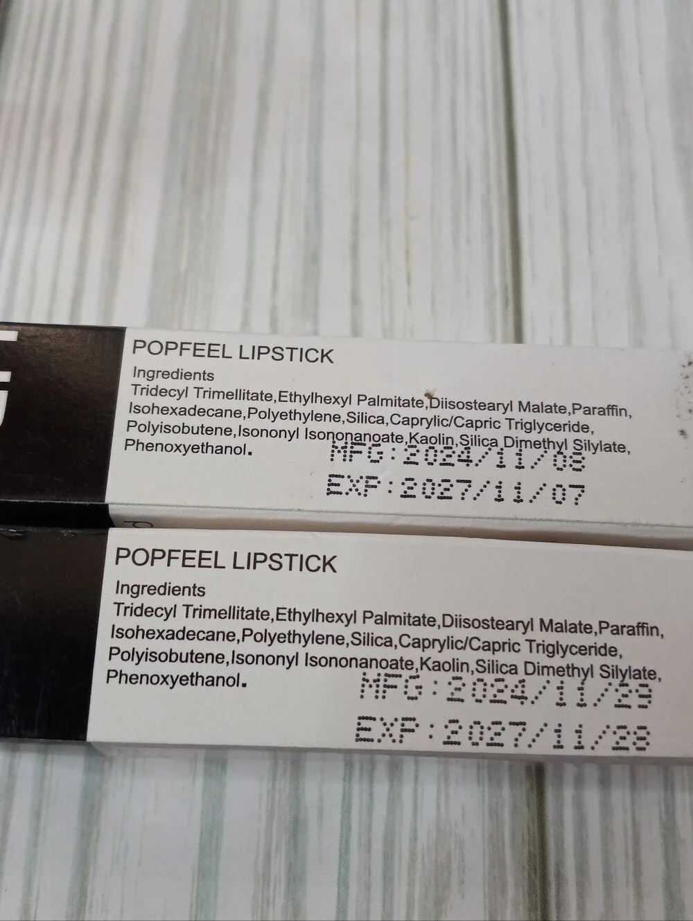 Popfeel Velvety Matte Deep Burgundy Lipsticks LB05